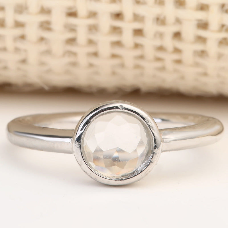 Elegant Crystal Ring
