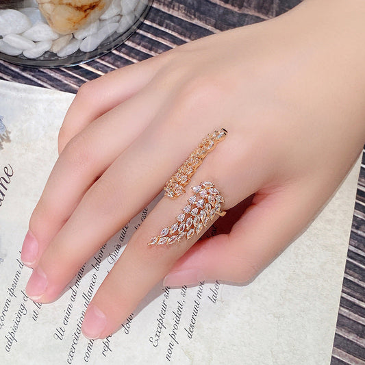 Elegant Crystal Ring
