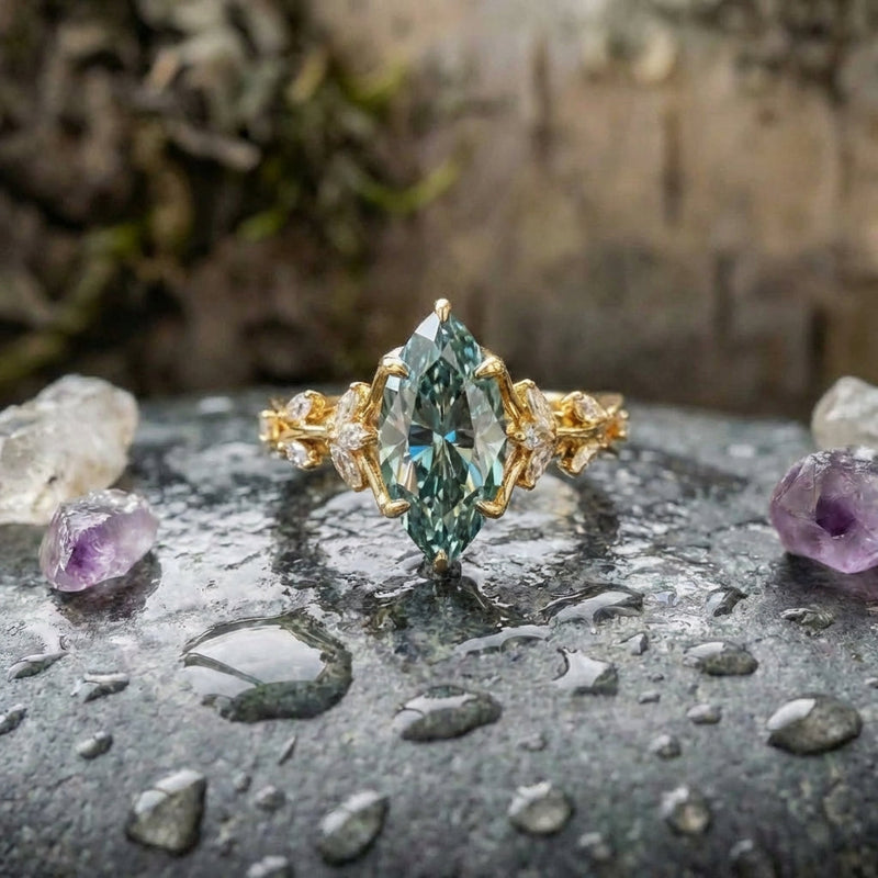 Elegant Crystal Statement Ring