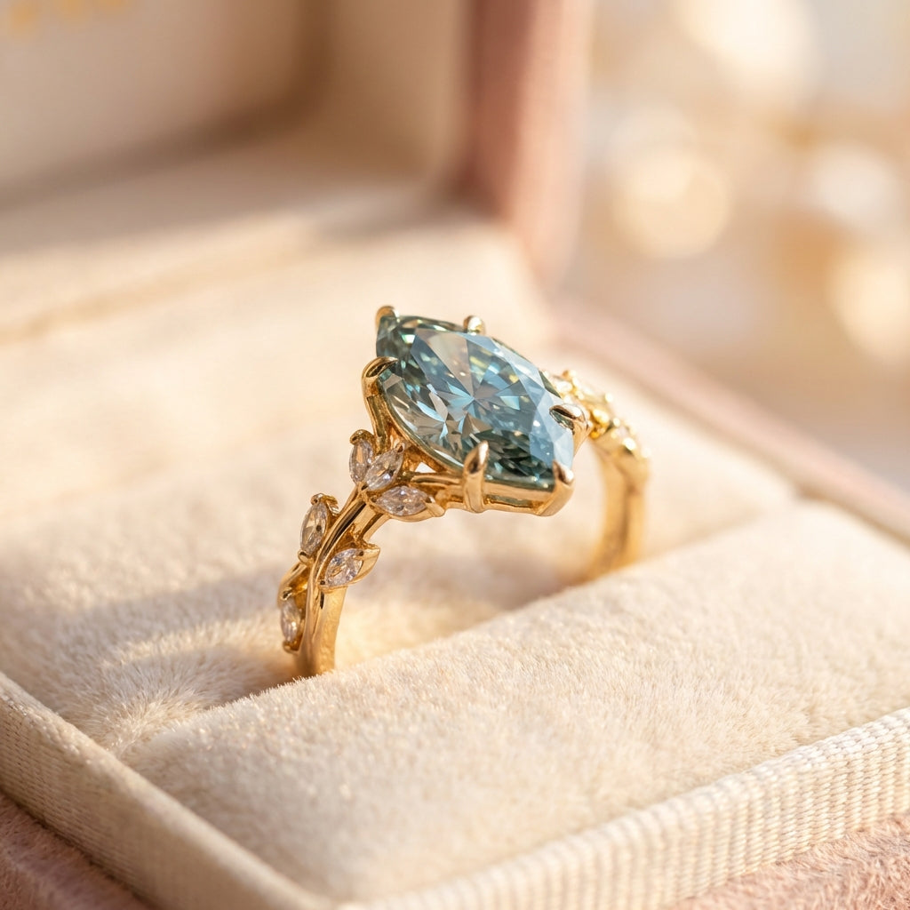 Elegant Crystal Statement Ring