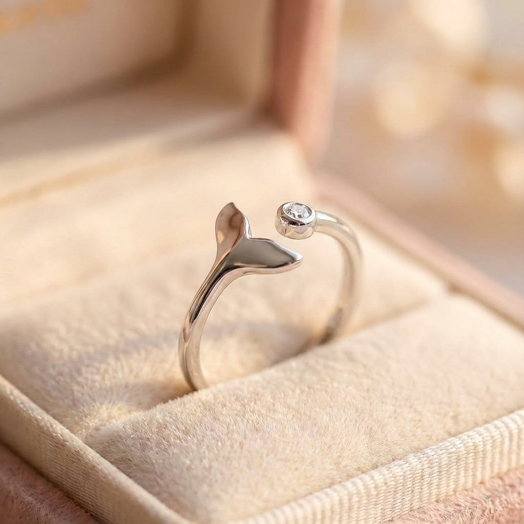 Elegant Fish Tail Ring
