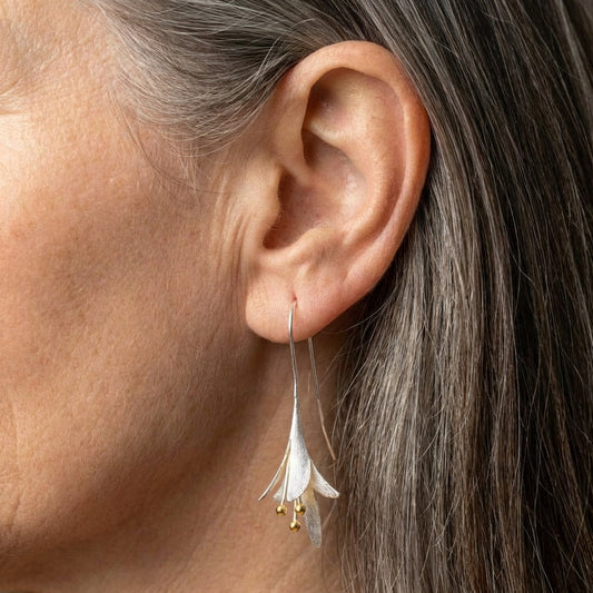 Flower Dangle Earrings