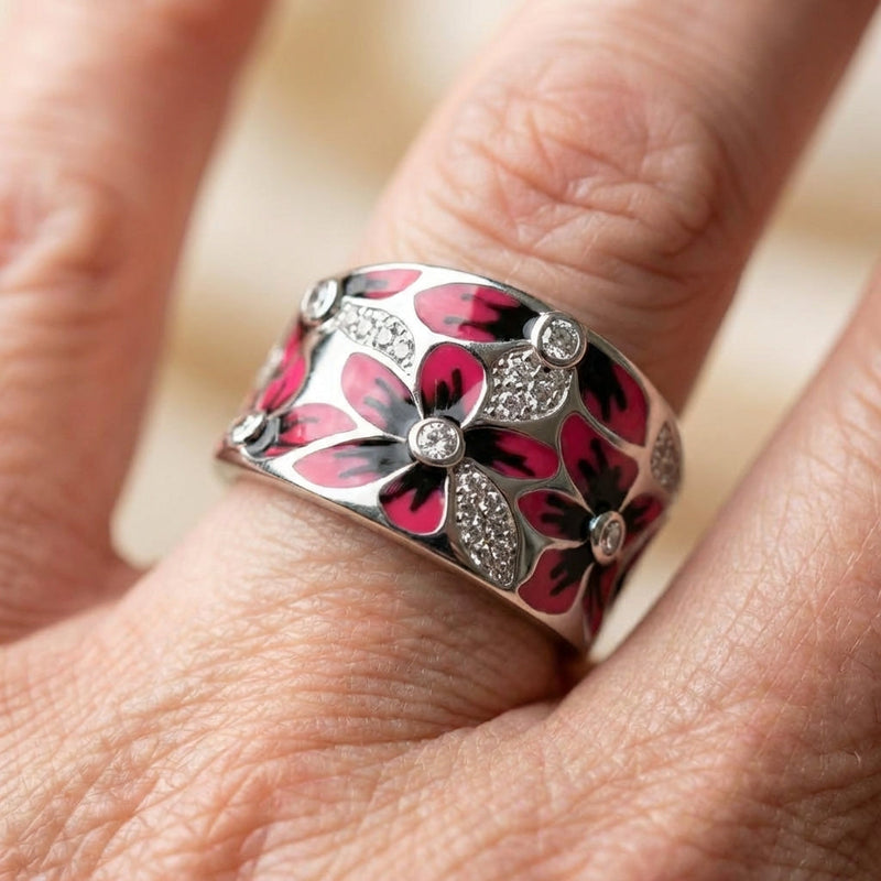 Flower Statement Ring