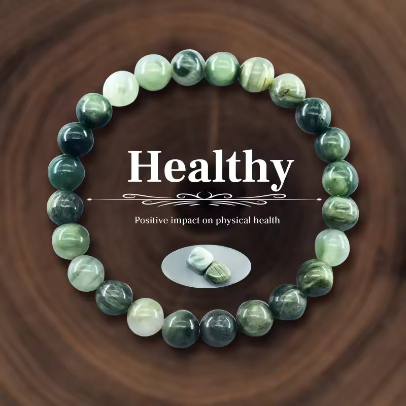 Elegant Jade Beaded Bracelet