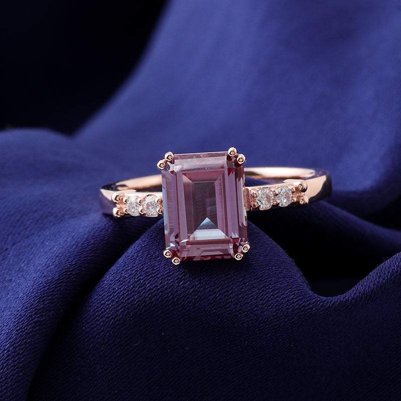 Elegant Morganite Ring