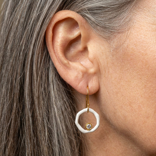Pearl Crystal Earrings