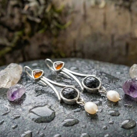 Elegant Pearl Drop Earrings
