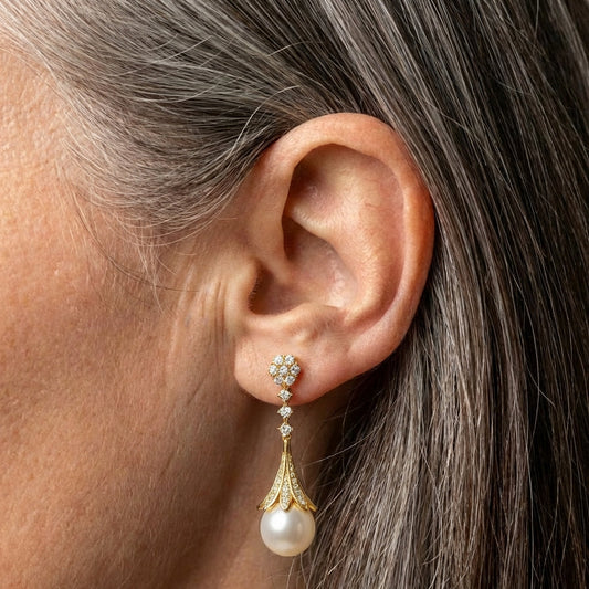 Pearl Drop Earrings