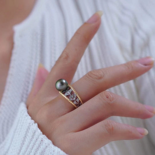 Elegant Pearl Ring