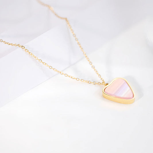 Elegant Rose Quartz Necklace