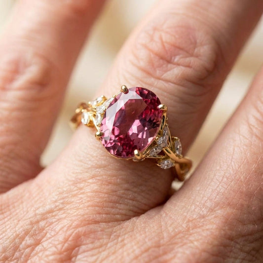 Ruby Marquise Ring