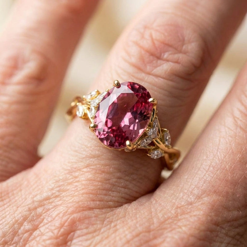 Ruby Marquise Ring