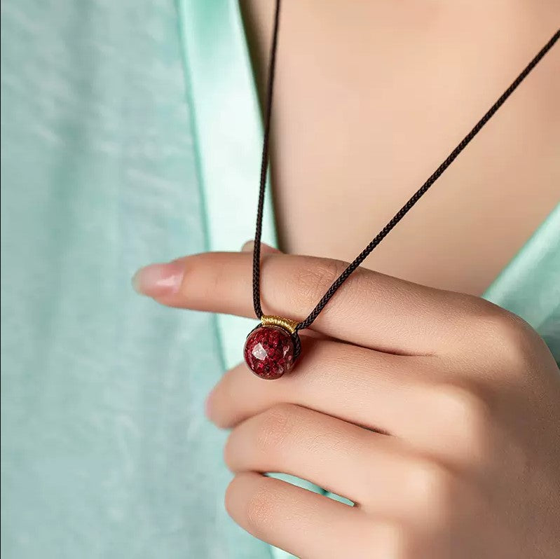 Elegant Ruby Necklace