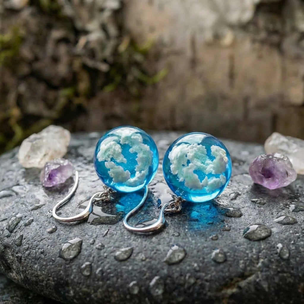 Elegant Sky Cloud Earrings