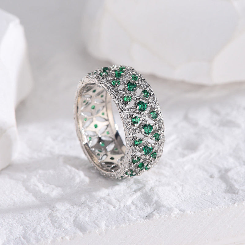 Emerald Statement Ring