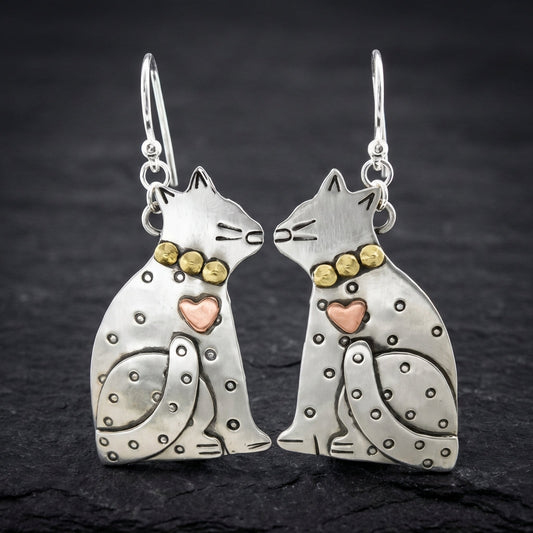 Enchanting Cat Earrings