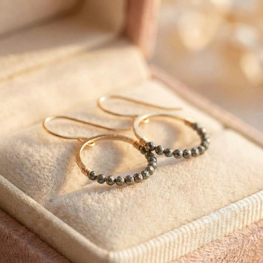 Minimalist Geometric Dangle Earrings