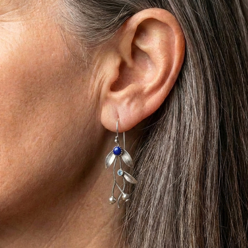 Blue Lapis Earrings
