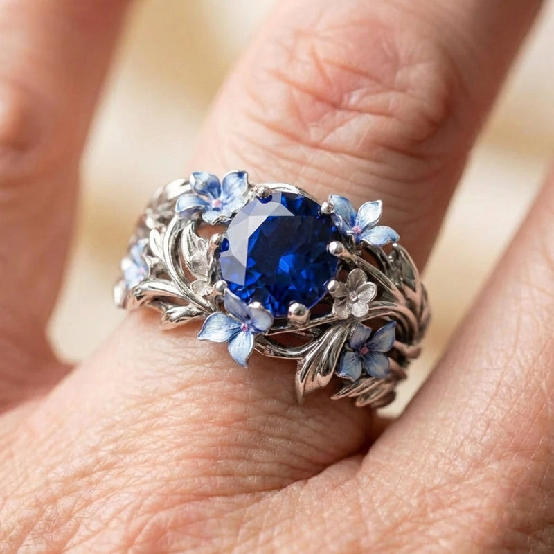 Iris Flower Ring