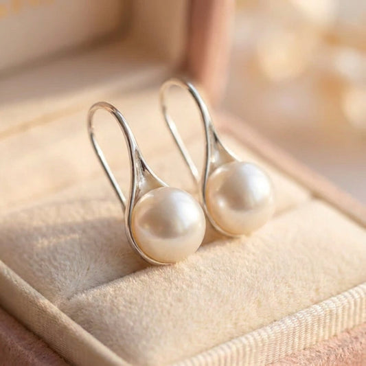 Elegant Pearl Drop Earrings