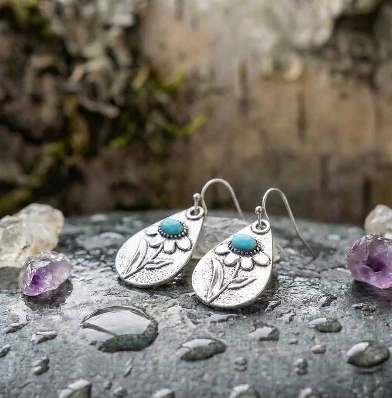 Silver Vintage Enchanted Earrings