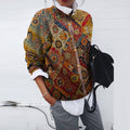 Effortless fashionable winter sweater