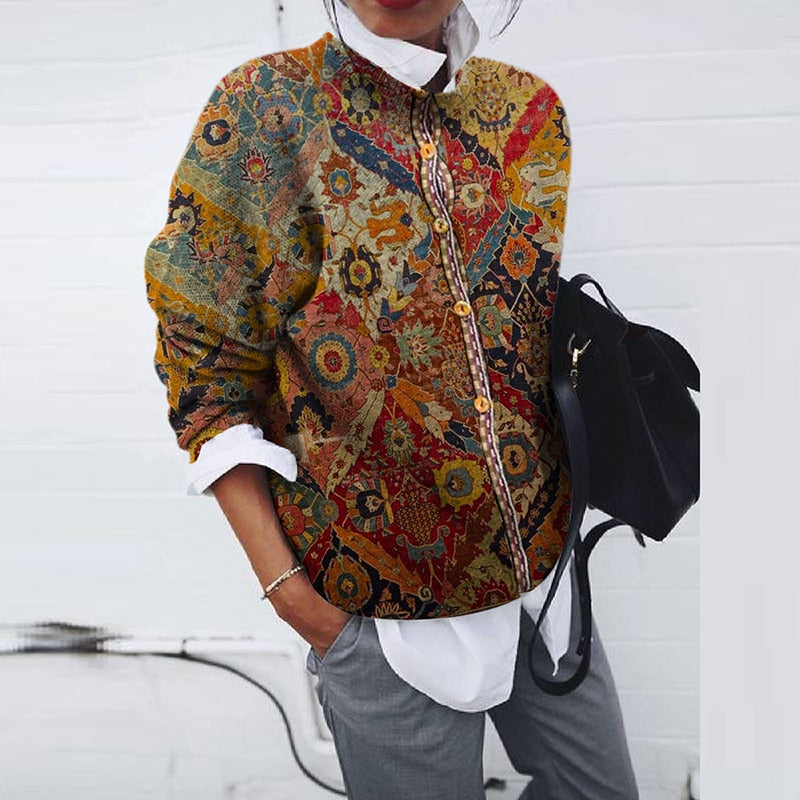 Effortless fashionable winter sweater