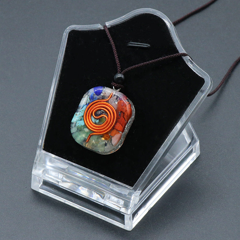 Handmade Spiral Necklace