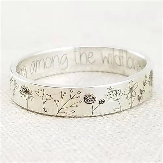 Handmade Wildflower Bracelet