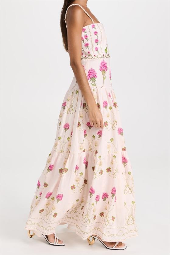 Cami Tapered Waist Midi Dress