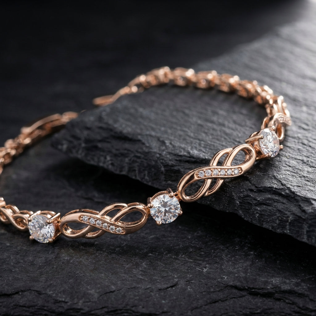 Luna Natural Zircon Bracelet