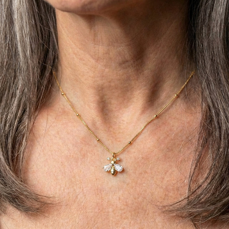 Melissa Dainty Bee Necklace