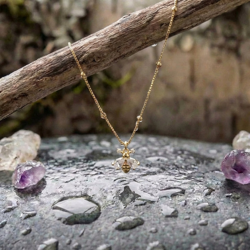 Melissa Dainty Bee Necklace