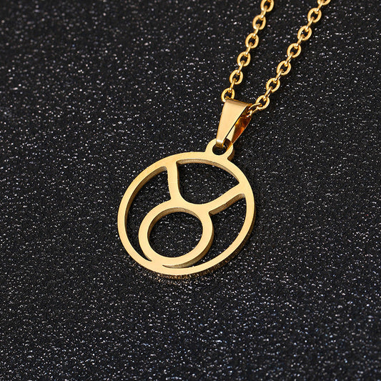 Minimalist Taurus Necklace