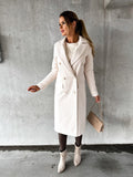Elegant long jacket for women