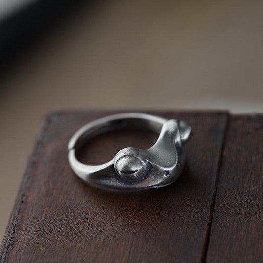 Modern Silver Ring