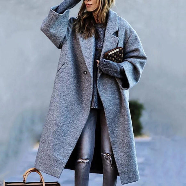 JO | Elegant warm wool coat