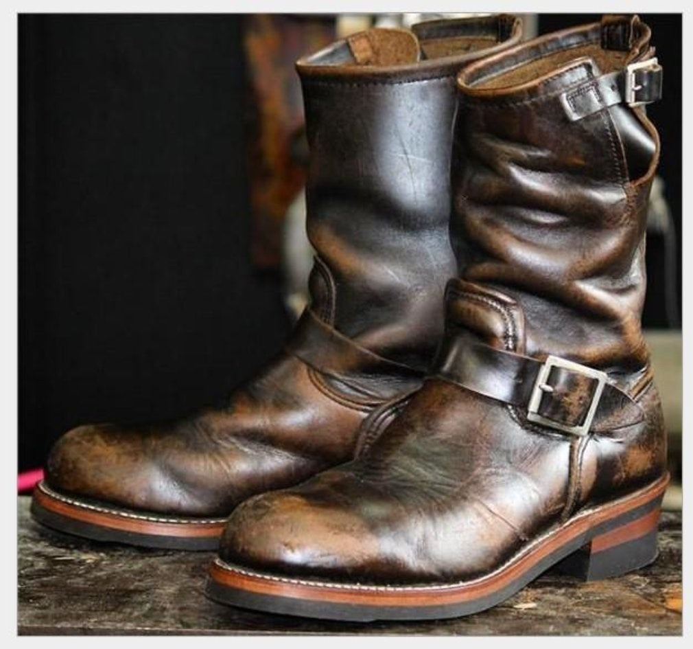 Vintage-Inspired Orthopedic Boots