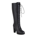 Vintage-inspired orthopedic boots