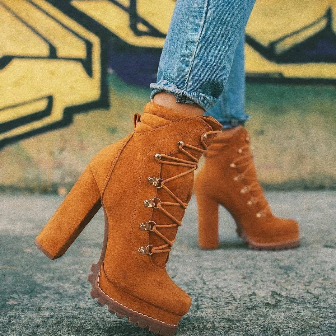 Vintage Inspired Orthopedic Boots