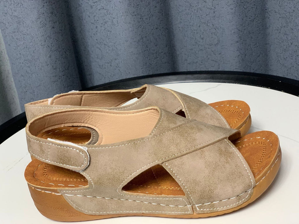Orthopedic Chic Sandals with a Unique Design