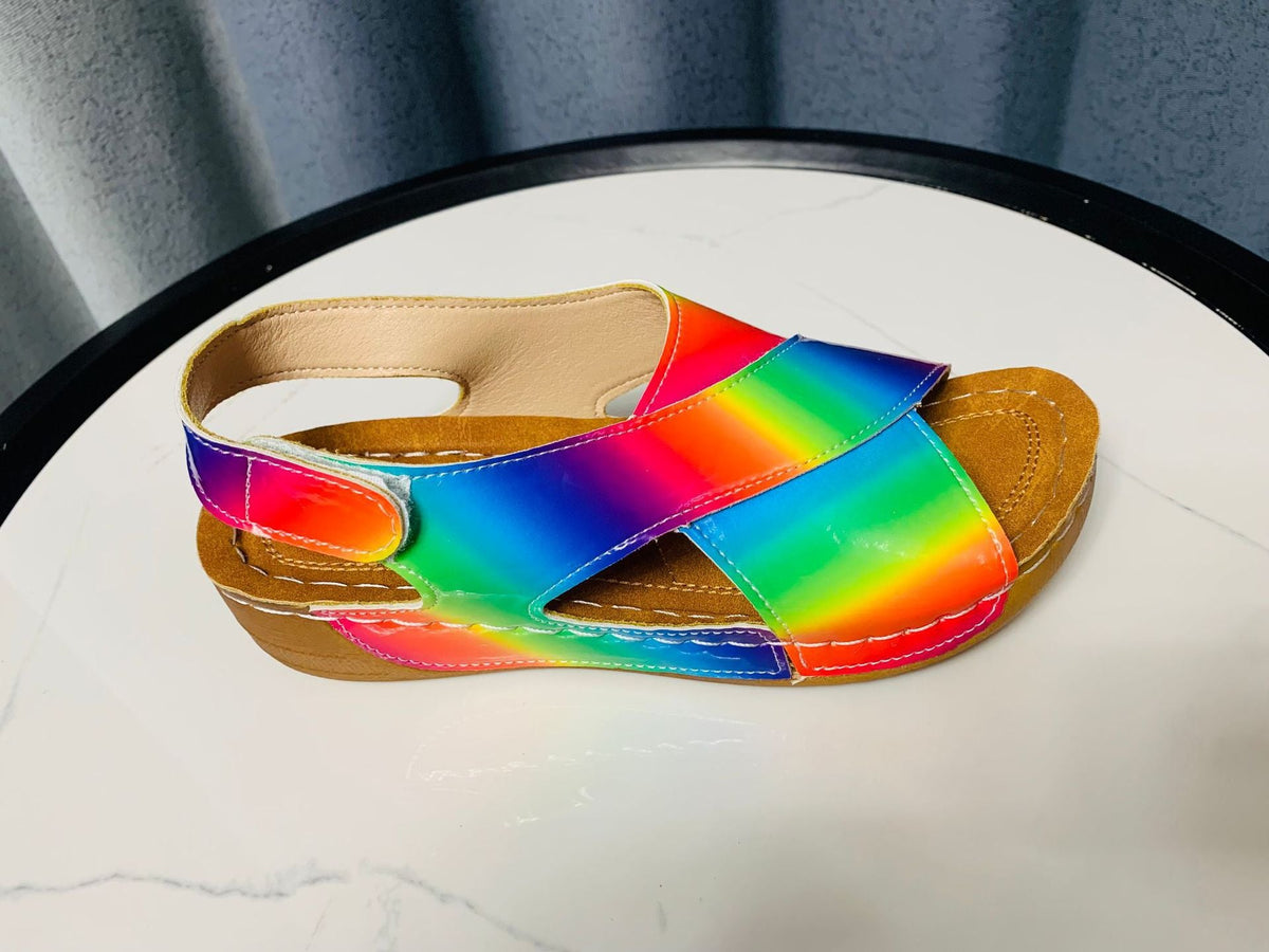 Orthopedic Chic Sandals with a Unique Design
