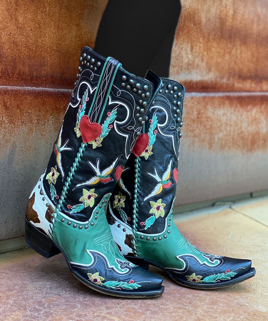 Stylish orthopedic boots with a unique design