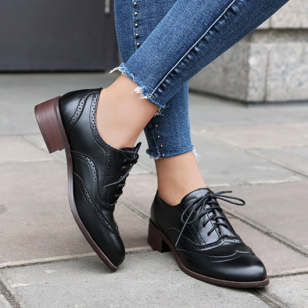 Vintage-Inspired Orthopedic Shoes