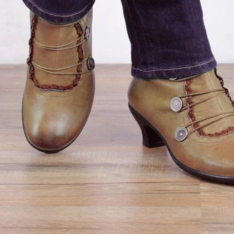 Chic Orthopedic Boots with Unique Design
