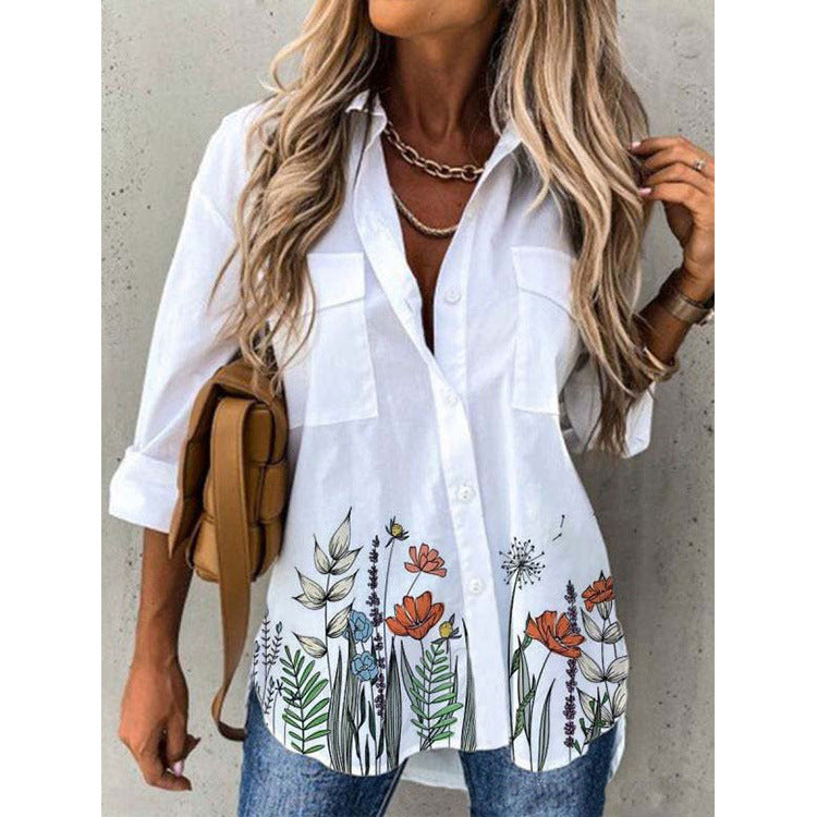 Luxurious and airy blouse