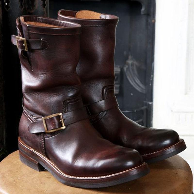 Vintage-Inspired Orthopedic Boots