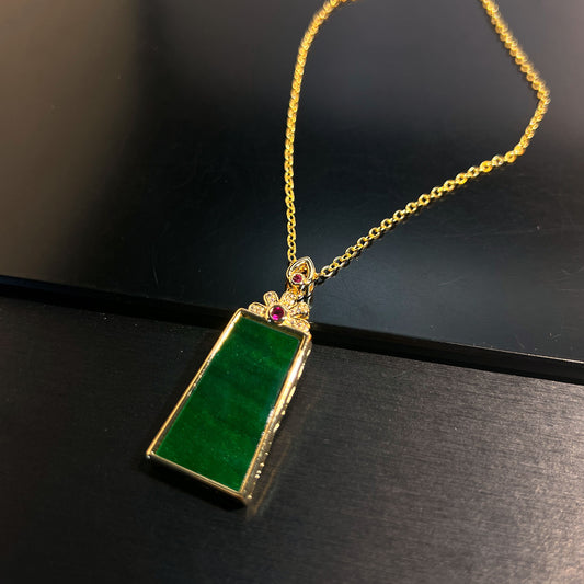 Vintage Jade Necklace
