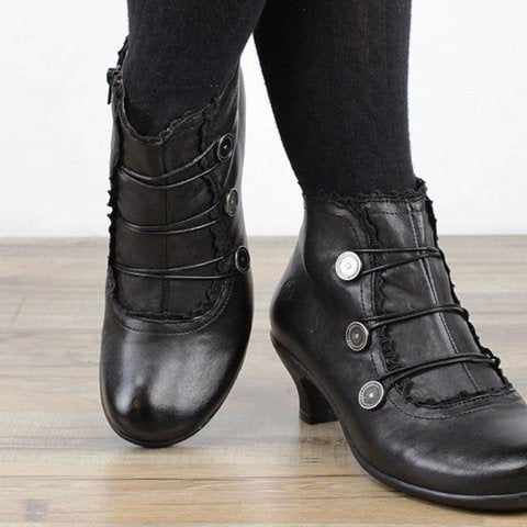 Chic Orthopedic Boots with Unique Design