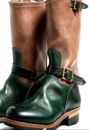 Vintage-Inspired Orthopedic Boots